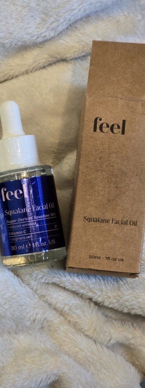 feel Squalane Facial Oil - 30ml Dropper Bottle NEW